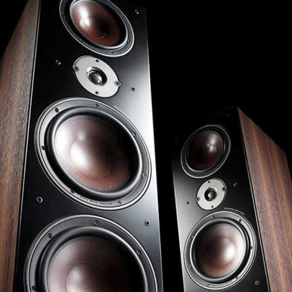 Image showing close-up of DALI loudspeakers