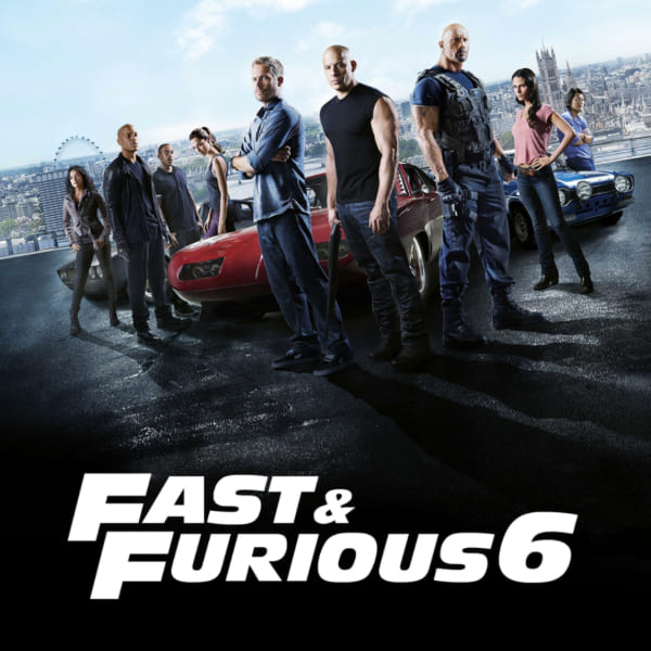 Image showing cover of Fast & Furious 6 poster